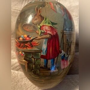 Easter Egg, papier-mâché, Germany
